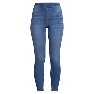 Jeggings ajustados No Boundaries Juniors lavado medio XXXL (21) - Imagen 1 de 4