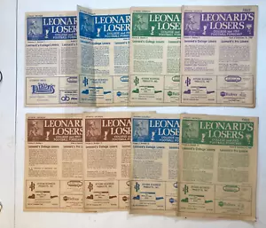 Lot 8, 1980 Leonard's Losers -College & Pro Football Forecast, w/ads Athens GA - Picture 1 of 6