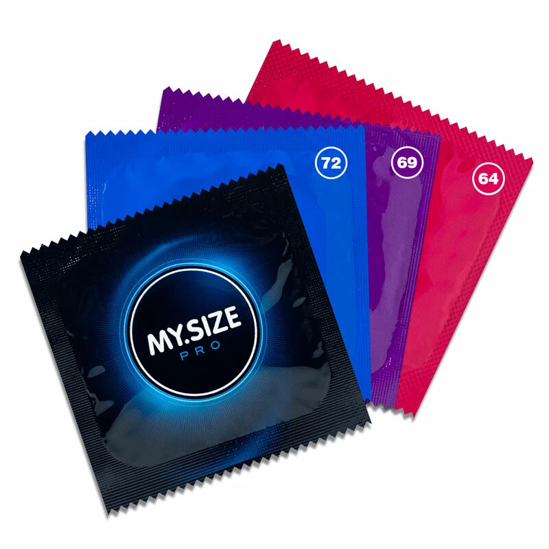 Condones My Size PRO * Condones grandes XL XXL 64 69 72 mm de ancho caja lubricada 10 Foto 1 de 1