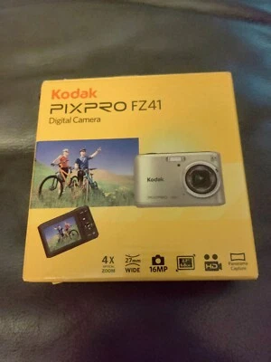 Kodak PIXPRO Zoom FZ41 16MP Digital Camera W/ Manual In Box - Tested - Image 1 of 4