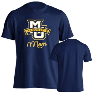 Marquette University Golden Eagles Marquette Mom Mother T-shirt Tee - Picture 1 of 15