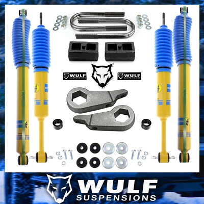 Elevador nivelador trasero delantero 2" de 3" con kit de amortiguadores Bilstein para Ford Ranger 1998-2011 Foto 1 de 4