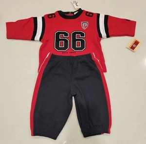 Atlanta Falcons NFL 2-teiliges #66 Trikot Uniform Set - Kleinkind 6-9 Monate - Neu Neu mit Etikett - Bild 1 von 15