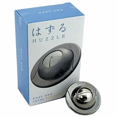 Hanayama Cast Puzzle Huzzle UFO Schwierigkeitsgrad 4 75022 JAPAN IMPORT - Bild 1 von 3