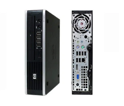 Fast HP Windows 11 Desktop PC Intel  Core i7 8GB RAM 256GB SSD Wi-Fi DVD-RW - Image 1 of 4