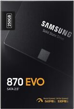 SSD interno Samsung 870 EVO 2,5 pulgadas SATA III totalmente nuevo 250G a 1TB