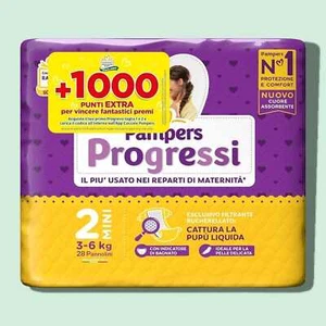 Pampers Progressi Mini, Größe 2 (3-6 kg), 28 Windeln - Bild 1 von 1