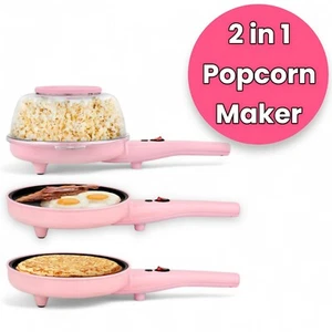 Kalorik TKG PCM 1002 PK NYC Popcornmaker, Popcornpfanne, elektrische Pfanne 800W - Bild 1 von 2