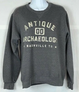 Antique Archeology Women's Adult Gray Crewneck Sweatshirt Nashville TN Size S - Picture 1 of 10