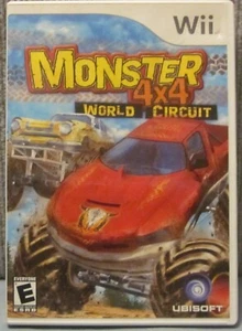 Monster 4X4 World Circuit UBISOFT Original Nintendo Wii Game Complete w/ Manual - Picture 1 of 3