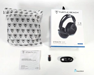 Tested Turtle Beach Stealth 500 Wireless Multiplatform Gaming Headset - Picture 1 of 5