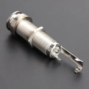 Pro Stereo/Mono Electric Acoustic Guitar Bass Output Strap Button Endpin Jack - Picture 1 of 7