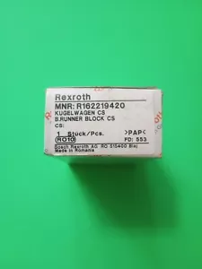 Bosch Rexroth R162219420 Blocco guida corridore a sfere, taglia 15 - Foto 1 di 2