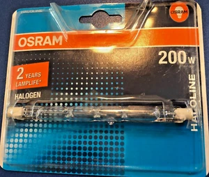 Osram Halogenstab HALOLINE R7s 240V 200W Klar Leuchtmittel MADE IN GERMANY !!! - Bild 1 von 2
