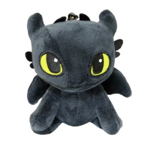 12cm How To Train Your Dragon 3 Toothless Keychain keyring Plush Doll - Picture 1 of 3