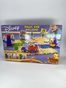 Vintage Disney Magic Ride Railroad Fisher Price Winnie The Pooh (2001) - Foto 1 di 12