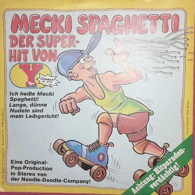 7" Flexidisc Noodle-Doodle-Company Mecki Spaghetti 1981 | - Bild 1 von 2