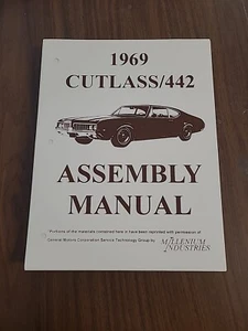 1969 Oldsmobile Cutlass Assembly Manual Rebuild Book Instructions Illustrations - Picture 1 of 13