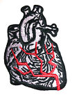 Prawdziwe złamane serce haftowane żelazko na naszywce tatuaż rockabilly punk aplikacja - 6