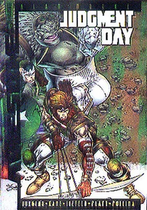 Rob Liefeld - JUDGMENT DAY - Clearchrome Chase Card 4 - Bild 1 von 1