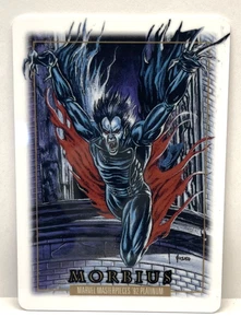 2024 Marvel Masterpieces ’92 Platinum - № 60 Morbius Metallurgy - Picture 1 of 4