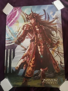 Póster de doble cara Fire Emblem 0 Cipher TCG Ryoma + Arvis (+ Deirdre) - tamaño B2 - Imagen 1 de 2