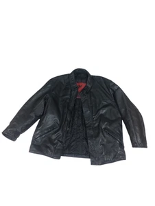 Dainese Rebal Black Armored Italian Leather Motorcycle Jacket Men’s Size 52 - Picture 1 of 8