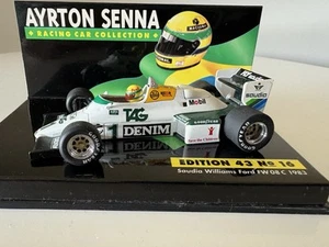 Minichamps 1/43 Ayrton Senna 1983 Williams F1 Test - Picture 1 of 5