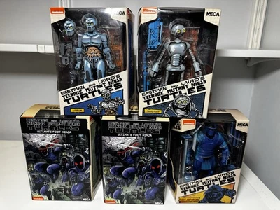 NECA Eastman and Laird's Mirage 忍者神龟 TMNT 5 人偶套装 — 第 1/4 张图片