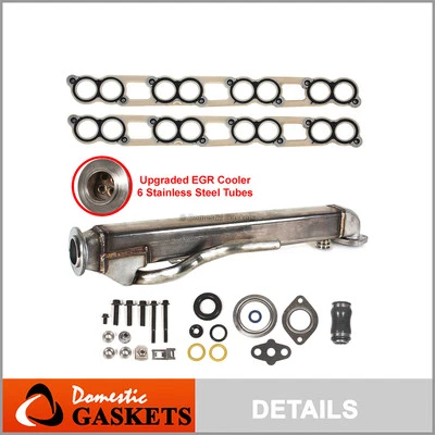 Kit enfriador EGR mejorado Ford F250 F350 F450 F550 E350 E450 6,0 L diésel turbo Foto 1 de 4