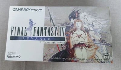 Juego de consola Nintendo Game Boy Micro Final Fantasy IV Yoshitaka Amano raro JP Foto 1 de 4