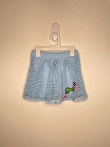 Disney Parks Tangled Skirt Girls Size 5-6 Mesh Pascal Chameleon Elastic Waist - Picture 1 of 4