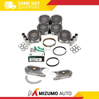 Rodamientos de varilla principal de pistones aptos para 03-09 Toyota 4Runner Tacoma Tundra 4,0 L V6 1GRFE Foto 1 de 4