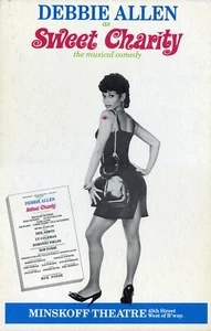 Neil Simon's SWEET CHARITY (1986) Theatre poster for revival ft. Debbie Allen - Picture 1 of 1