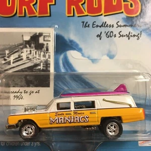 JOHNNY LIGHTNING BRANDUNGSRUTEN "SANTA MONICA MANIACS" ©2000 KARTONIERT - Bild 1 von 11