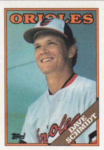 1988 TOPPS...DAVE SCHMIDT...NRMT...# 214...ORIOLES...FREE COMBINED SHIPPING - Bild 1 von 1