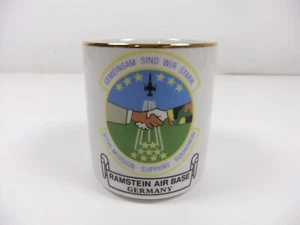 Ramstein Air Base Germany Mug USAF US Air Force 377th Mission Support Squadron - Picture 1 of 11