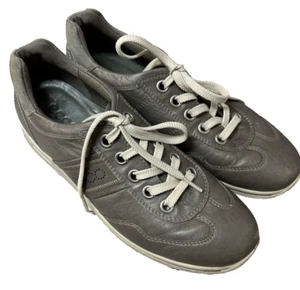 Zapatillas Ecco Mujer Moda Talla 8 8,5 EUR 39 Parte Superior Baja Cuero Marrón Metálico - Imagen 1 de 9