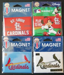 CUATRO CARDENALES DE SAN LUIS, IMANES METÁLICOS DE 2,5" X 3,5" DE WINCRAFT (MEZCLA O PARTIDO) - Imagen 1 de 5