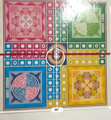 LUDU Game Set ( Giant Size) 30”/30” - Image 1 of 4