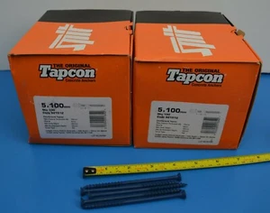 Anclas de hormigón Tapcon 5 x 100 mm 921512 de Spit. Caja 180 o 2 x 100, selecciona: - Imagen 1 de 7