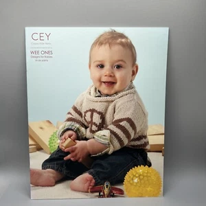 Classic Elite Yarns Wee Ones Hand 12 Knitting Patterns for Babies Boolet 9144 - Picture 1 of 8