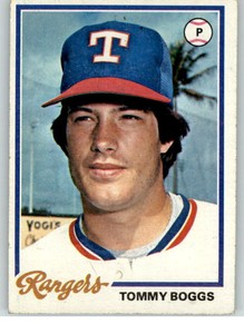 1978 Topps #518 Tommy Boggs F1C1011