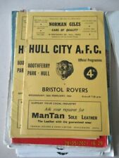 Hull City Third Division Home Teams F-K Football League Fixtures