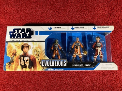 Star Wars Legacy Collections Evolutions Rebel Pilot Legacy Series 2 Hasbro 2008 Cover