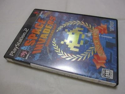 W/Tracking 7-14 Days to USA. USED PS2 SPACE INVADERS  ANNIVERSARY Japanese Ver - Image 1 of 4