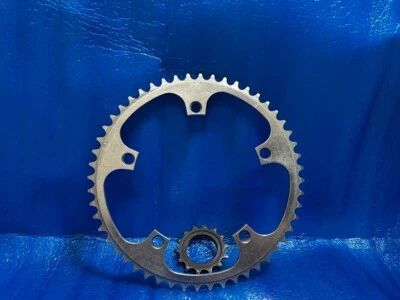 Shimano Dura Ace FC-7600 52T 1/8" NJS Chainring + Dura Ace SS-7600 14T 1/8" Cog - Image 1 of 4