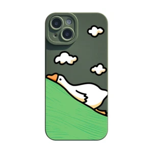 Lying Duck Cartoon Phone Case - Picture 1 of 11