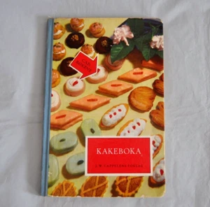 Kakeboka 1956 Norwegian Language 500 Desserts Vintage Rare Book - Picture 1 of 19
