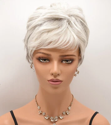 Peluca Pixie picada de TRESSALLURE 38/51/60 LIQUIDACIÓN ¡Amigable con el calor! MonoTop + Encaje Foto 1 de 4